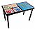 שולחן משחק כפול איקס עיגול +לודו 110/60