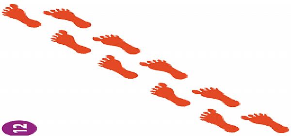 טביעות רגליים