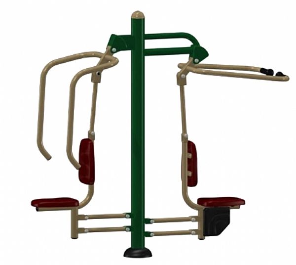 מתקן משיכה + דחיקת חזה