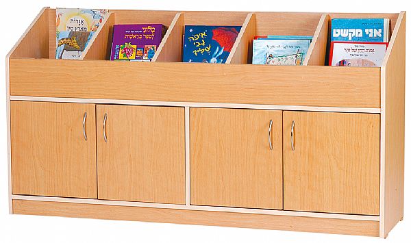ספריה 5 מדורים + דלתות
