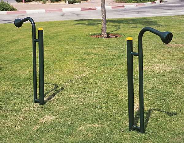 זוג שפורפרות קול - מתקן חצר