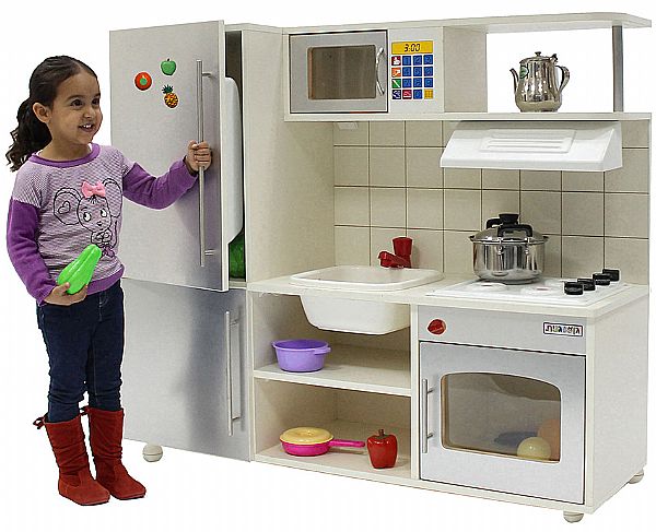 מטבח משולב עם מקרר דגם אולימפיה