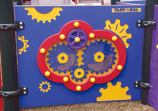 לוח משחק פעיל - גלגלי שיניים