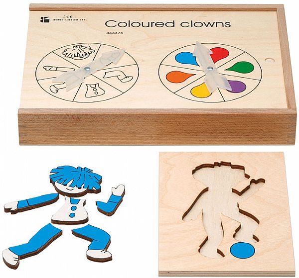 ליצנים בצבעים