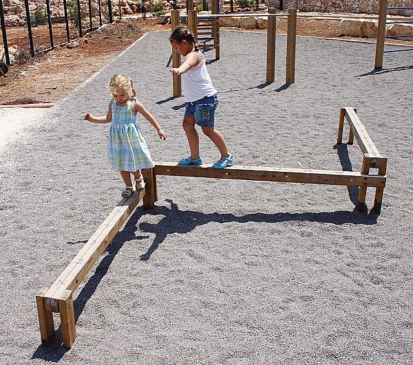 קורת שיווי משקל 3 גבהים