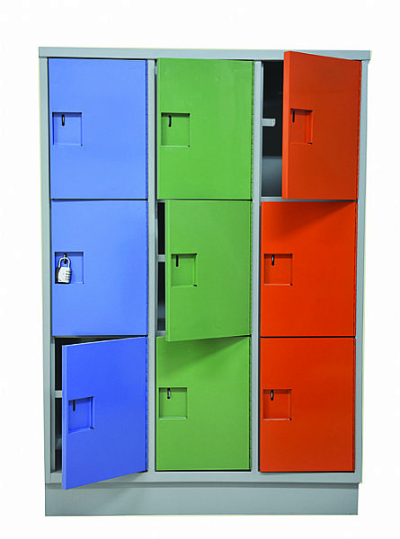 ארון לוקר צבעוני 9 תאים