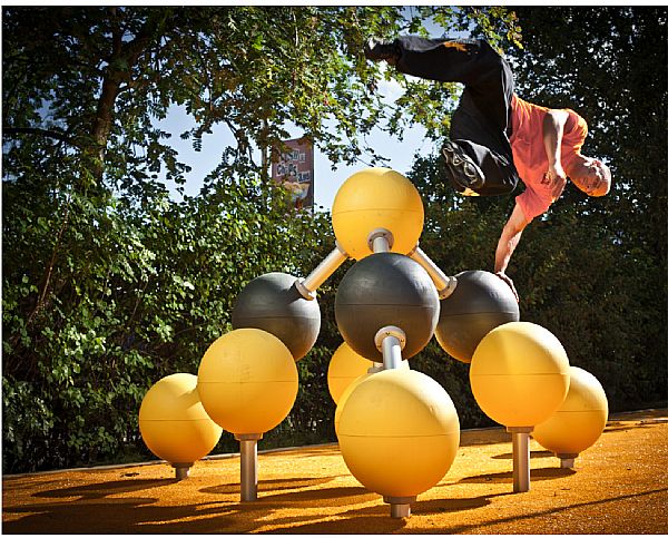 פרמידת אקסטרים פארקור "יהלום"
