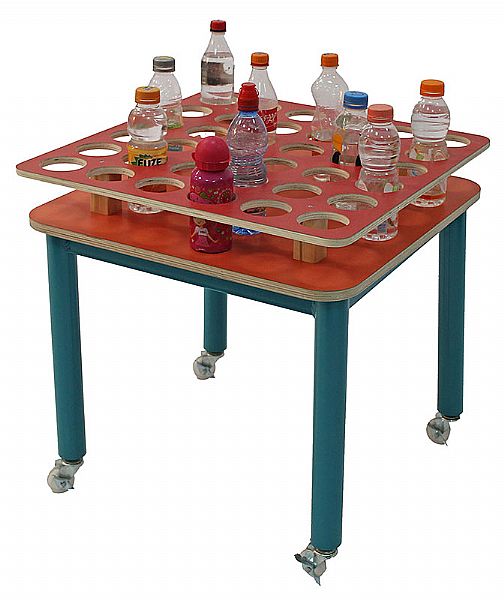 עגלה ניידת ל - 36 בקבוקים