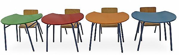 שולחן דגם עלי כותרת