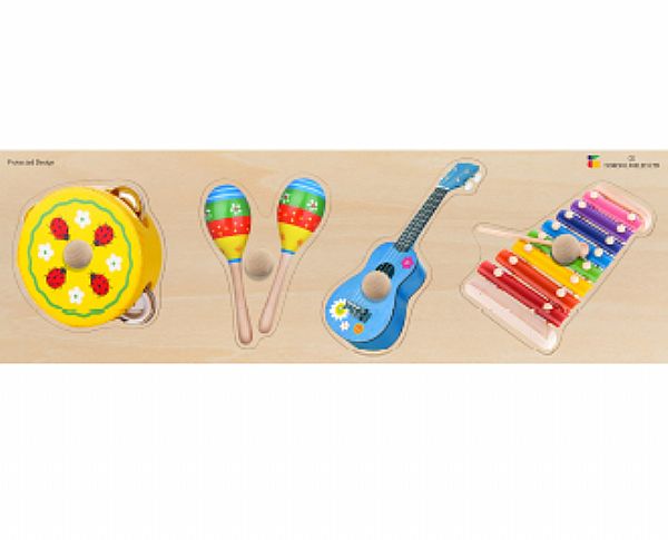 פאזל ענק לפעוטות מוזיקה