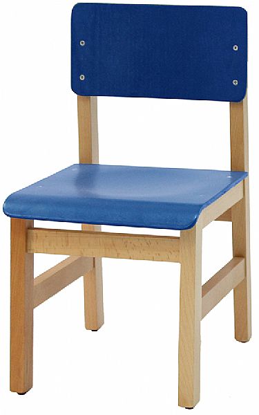 כסא גן רגל עץ צבוע