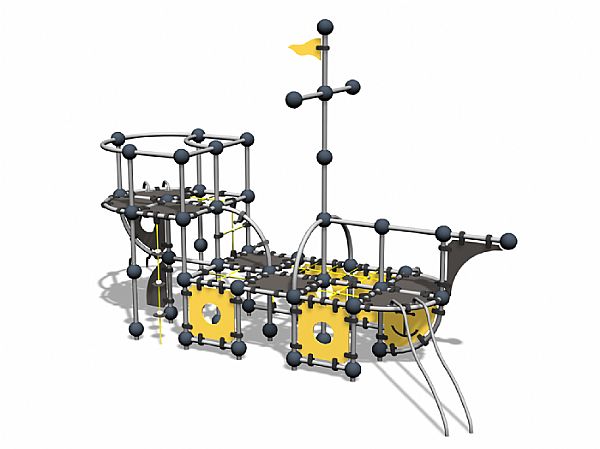 מתקן פארקור "ספינת משחקים"