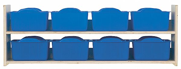 מדף טיפולים ל- 8 מיכלים