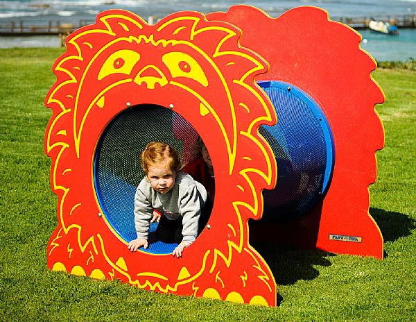 מנהרת זחילה ממתכת "אריה"