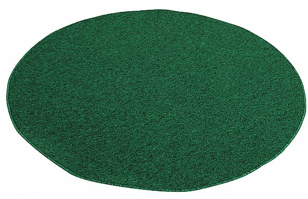 שטיח ירוק עגול רצפתי