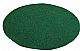 שטיח ירוק עגול רצפתי