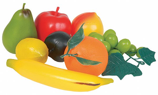 סט פירות וירקות מפלסטיק