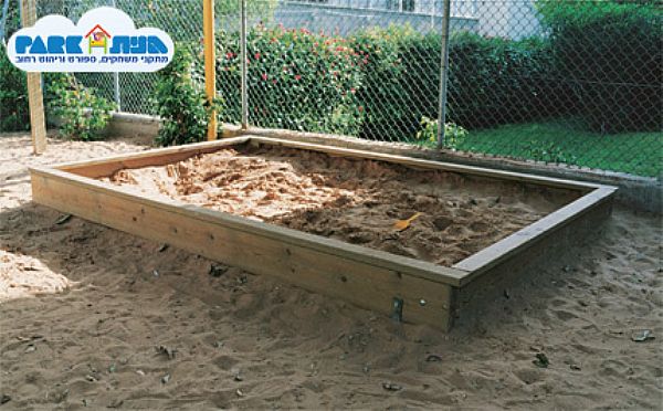 ארגז חול מעץ